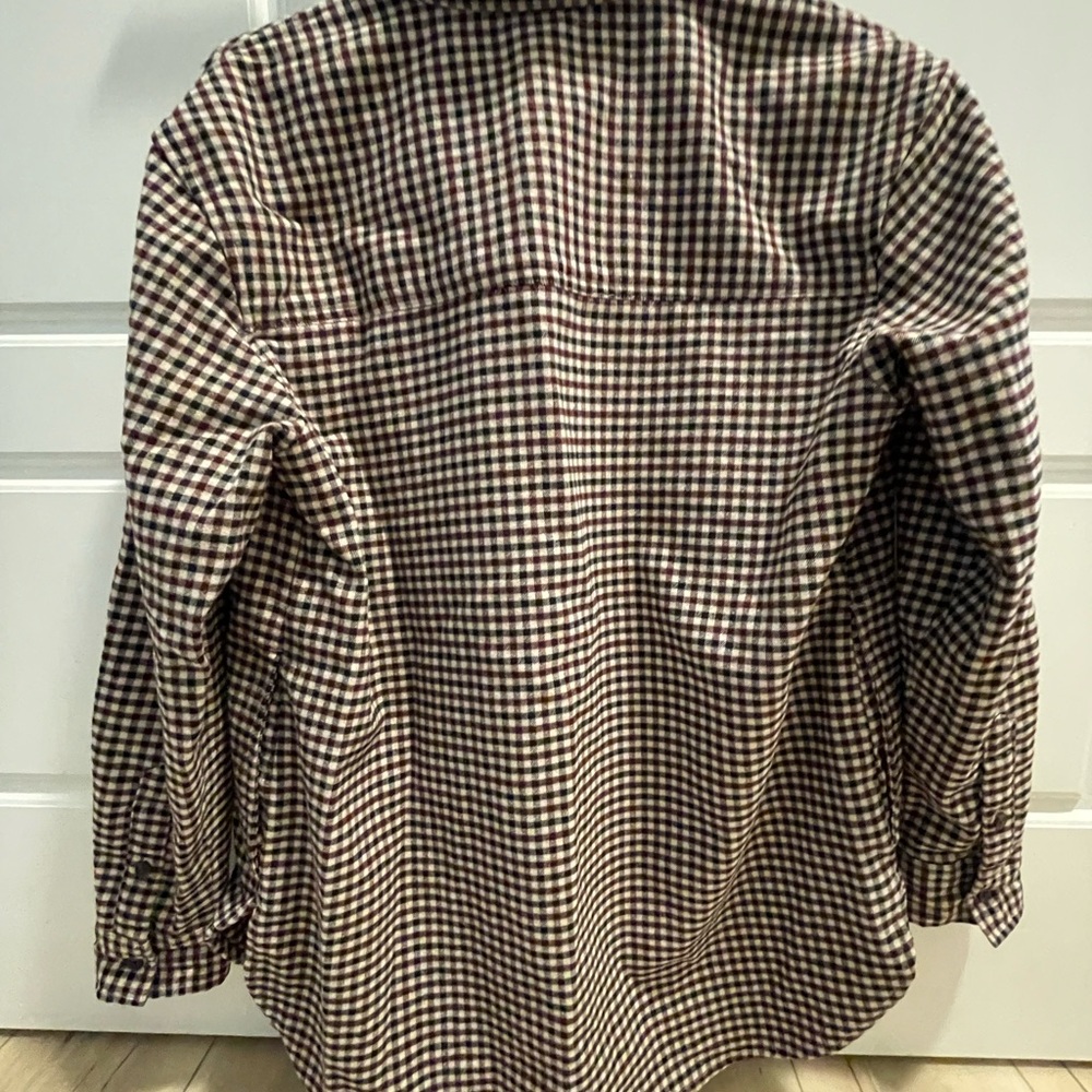 Abercrombie & Fitch Plaid Oversized Shirt - Picture 2 of 4